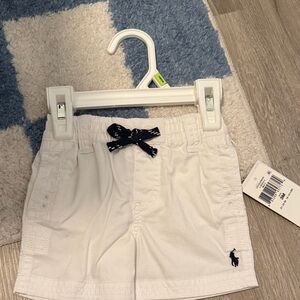 Polo Baby Boy Shorts (white)